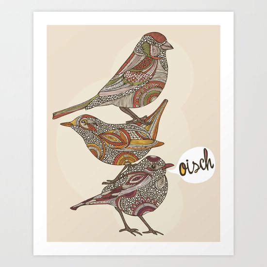 Oisch! Art Print