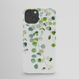 Eucalyptus Watercolor 6 iPhone Case