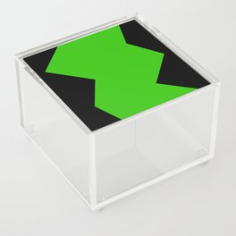 Square Minimalist Geometric Art Acrylic Box