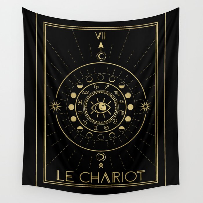The chariot tarot tapestry shop