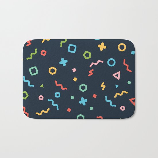 Geometry Bath Mat