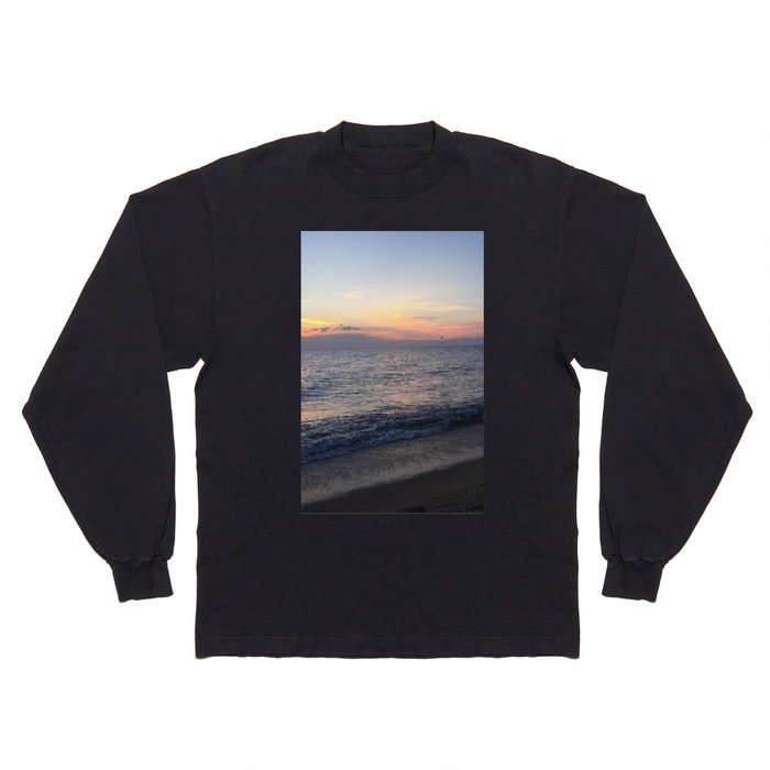 Ocean at Sunset Long Sleeve T Shirt