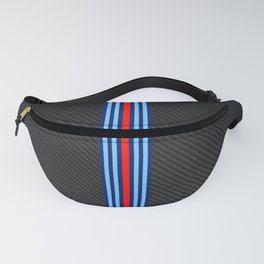 Carbon Racing Stripes Fanny Pack