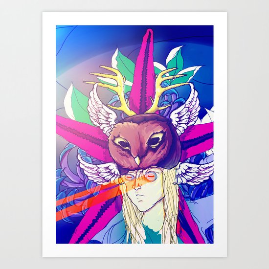 Star Boy Art Print
