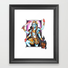 Kali Maa Framed Art Print