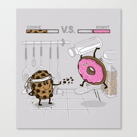 Duelicious Canvas Print