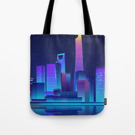 Shanghai City Skyline Tote Bag