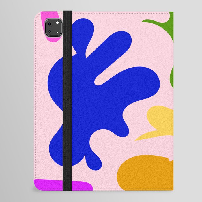 15 Henri Matisse Inspired 220527 Abstract Shapes Organic Valourine Original iPad Folio Case