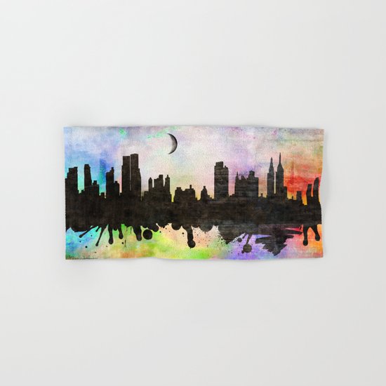 new York new York Hand & Bath Towel