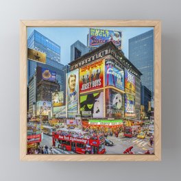 Times Square III Special Edition I Framed Mini Art Print