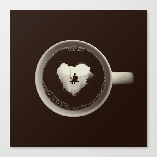 Coffee Break Canvas Print