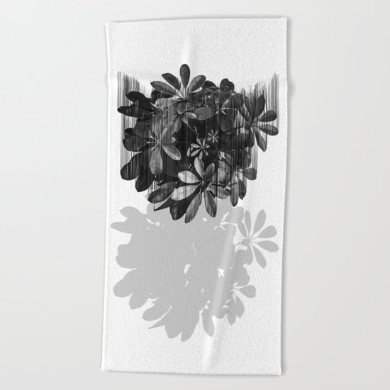Sadly, there are no parachutes for plants. Beach Towel