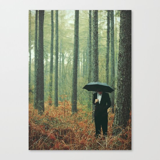 Trees In Suits Canvas Print
