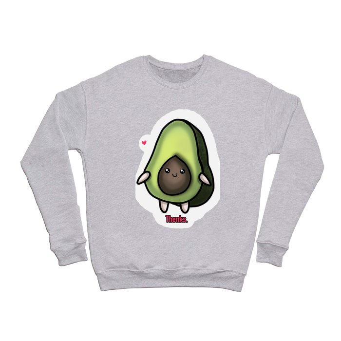 Avocado? Thenks. Cute Avocado Crewneck Sweatshirt