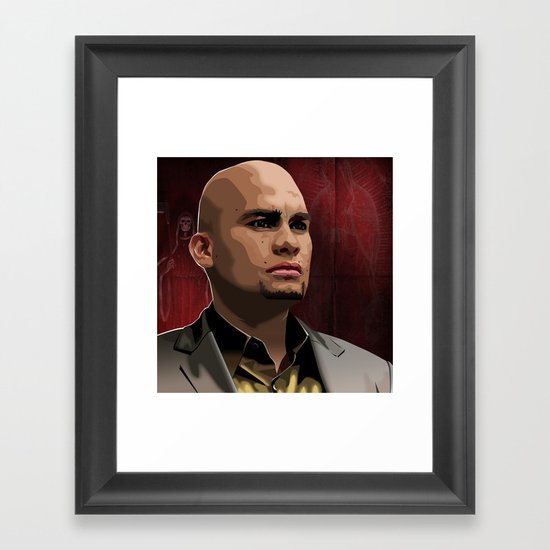 Breaking Bad Illustrated - Leonel Salamanca Framed Art Print