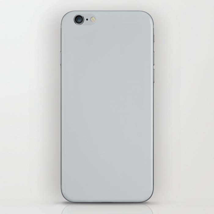 Pale Cool Blue Gray Solid Color Pairs PPG Winter Chill PPG1036-2 - All One Single Shade Hue Colour iPhone Skin