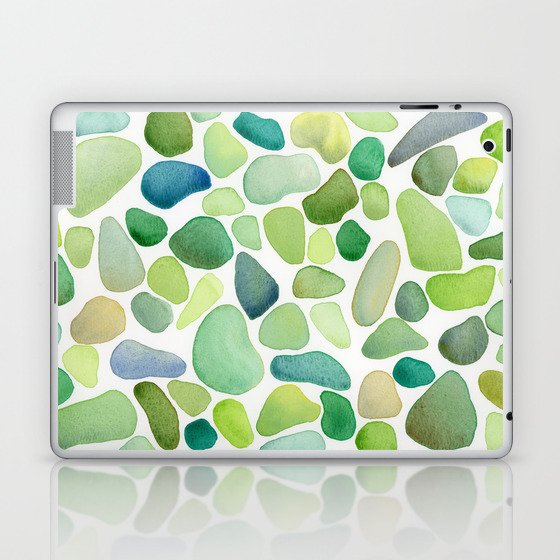 Sea Glass Laptop & iPad Skin