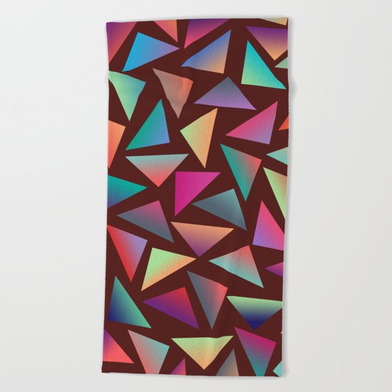 Geometric Pattern VI Beach Towel