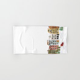 Christmas in the Village Hand & Bath Towel