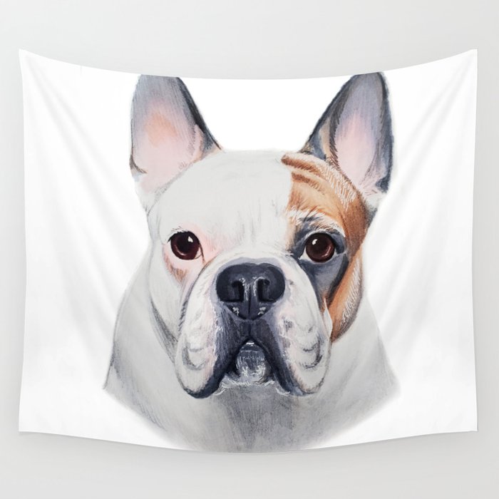 French Bull Dog  Wall Tapestry