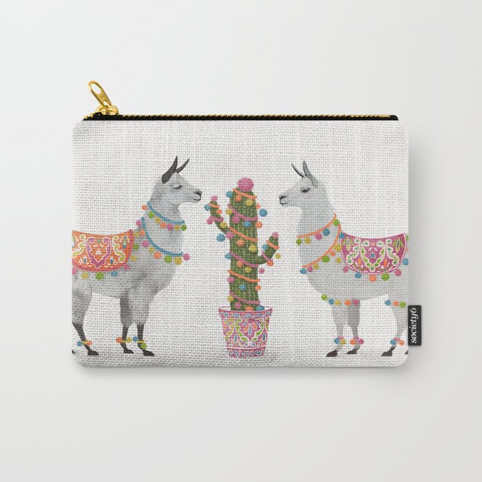 llamas Carry-All Pouch