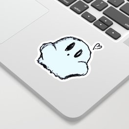 cute ghost Sticker