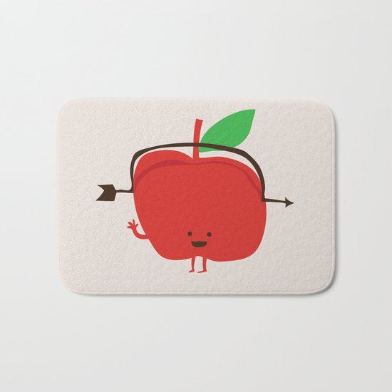 The Apple and The Arrow Bath Mat
