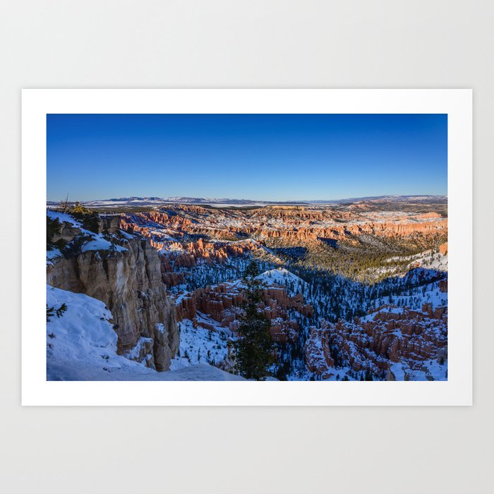 Bryce Point 8448 - Bryce Canyon National Park, Utah Art Print