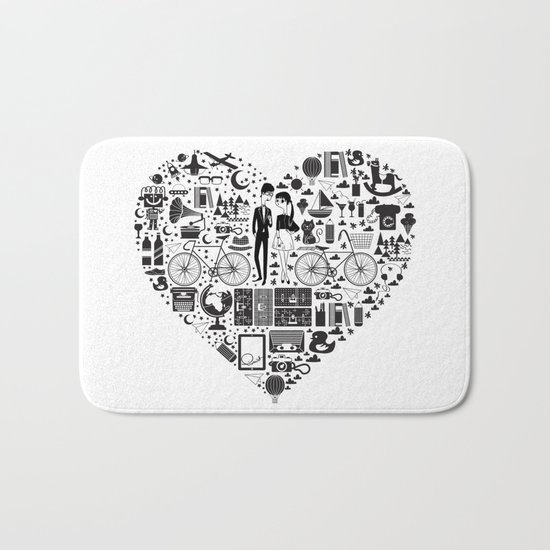 LIKES PATTERNS Bath Mat