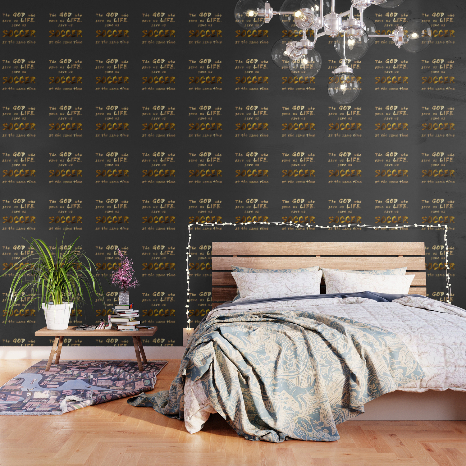 The God Gave Us Soccer Wallpaper By Unigreen Society6