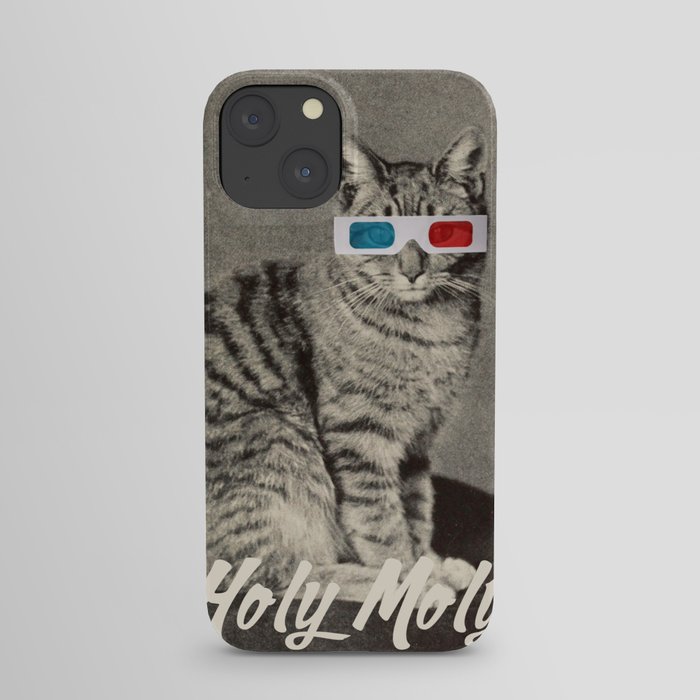 Holy Moly cat iPhone Case