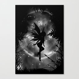 Dark Fairy  Canvas Print