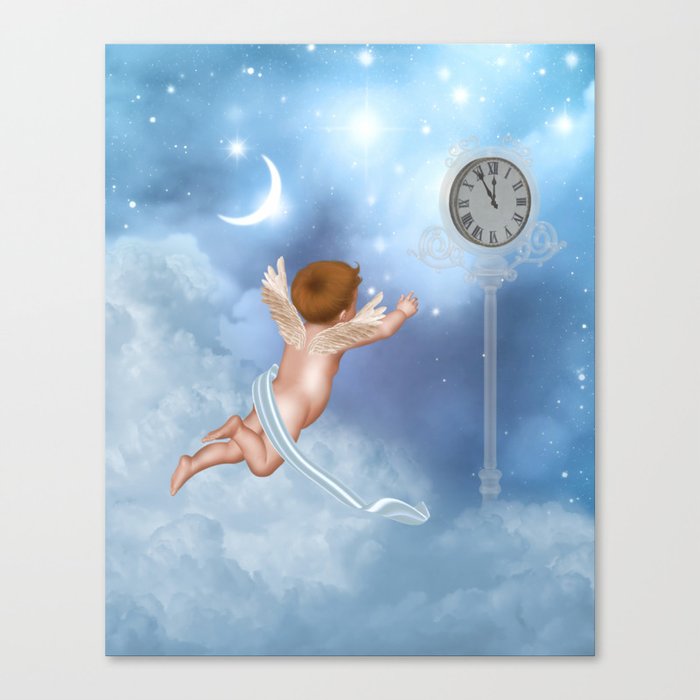 Little Angel 2 Canvas Print