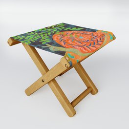 Love Blooms In Its Own Time Folding Stool
