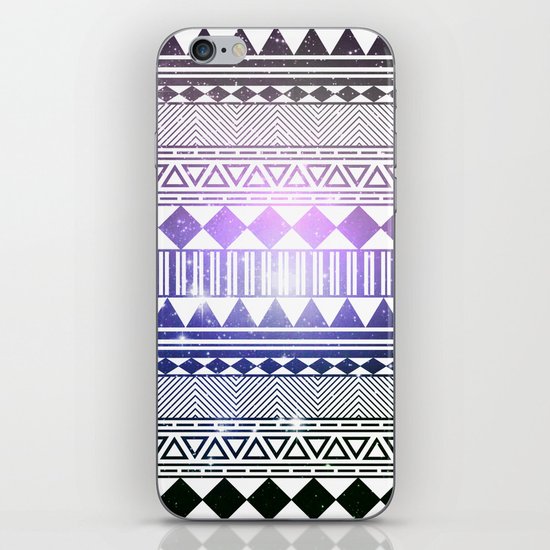 galaxy navajo tribal pattern iPhone & iPod Skin