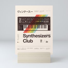 Synthesizers Club Mini Art Print