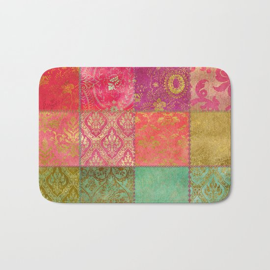 Royal Patchwork Bath Mat