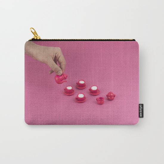 Tiny pink tea party Carry-All Pouch