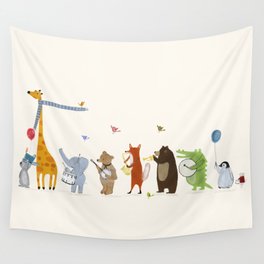 little parade Wall Tapestry