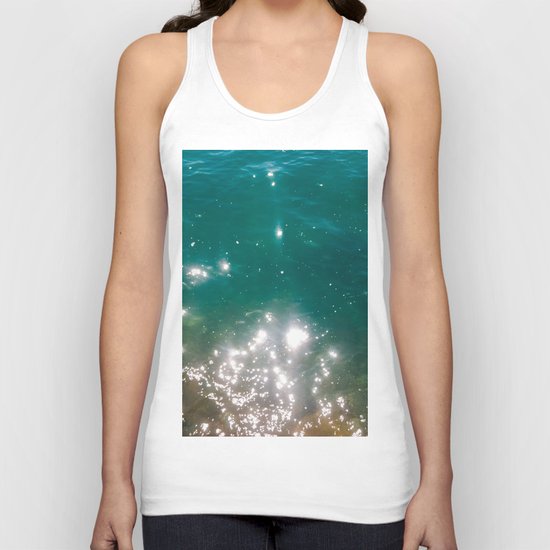 The color of the sea Unisex Tank Top