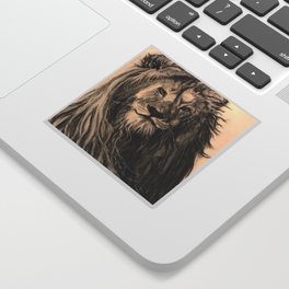 Lion 1  Sticker