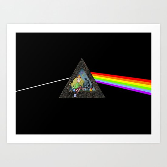 light side of the heidi Art Print