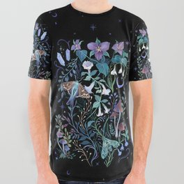 Night Garden All Over Graphic Tee