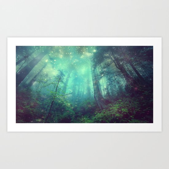 Enchanted Forest II Art Print
