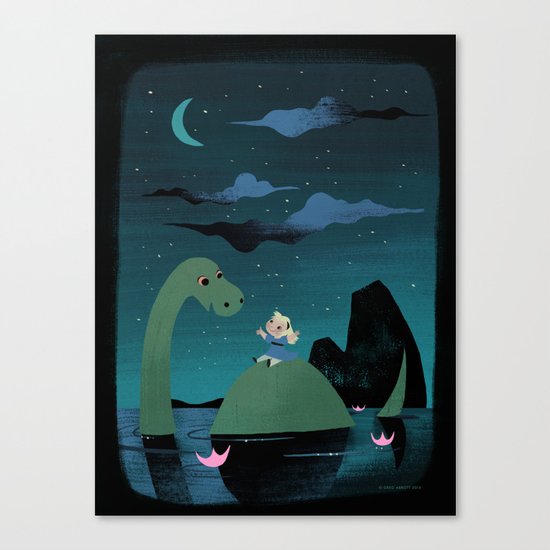 Night Falls Canvas Print