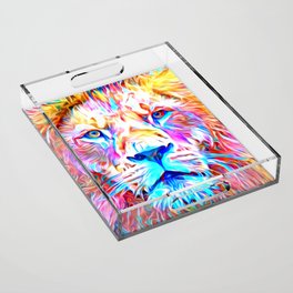 Colorful Lion Acrylic Tray