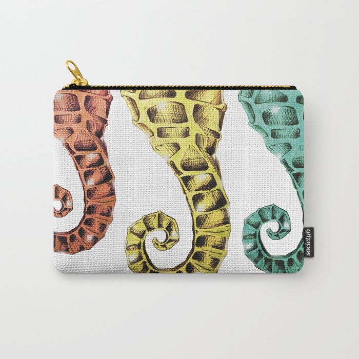 SeaHorses Carry-All Pouch