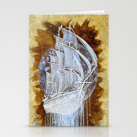 "Man-O-War III" Stationery Cards