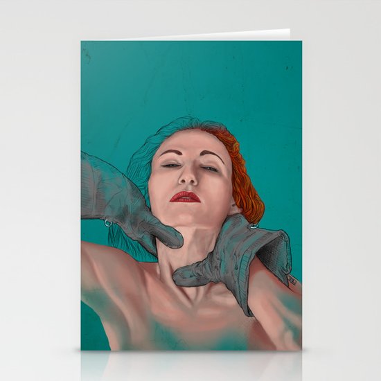 Hard love - A woman disappears Stationery Cards