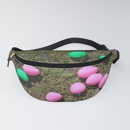 Pink And Green Eggs Fanny Pack